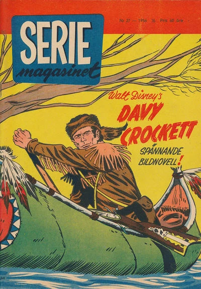 Cover of Walt Disney's Davy Crockett