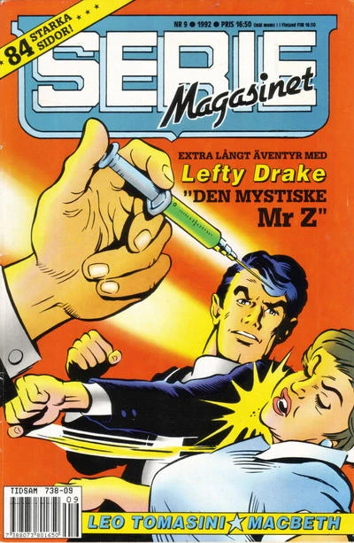 Cover of Lefty Drake "Den Mystiske Mr Z"