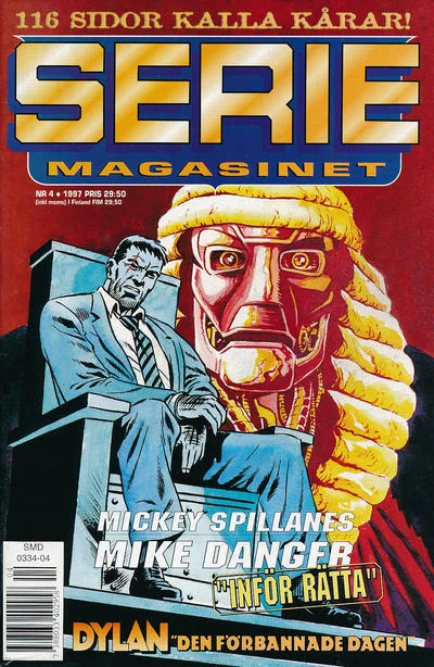 Cover of Mickey Spillanes Mike Danger "Info Ratta"