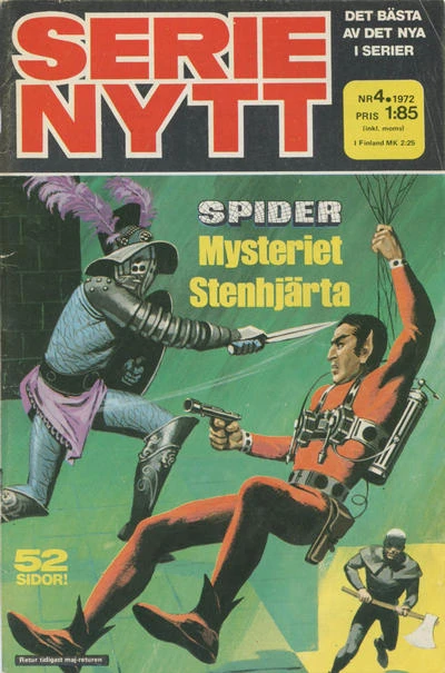 Cover of Spider Mysteriet Stenhjarta
