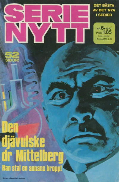 Cover of Den djavulske dr Mittelberg