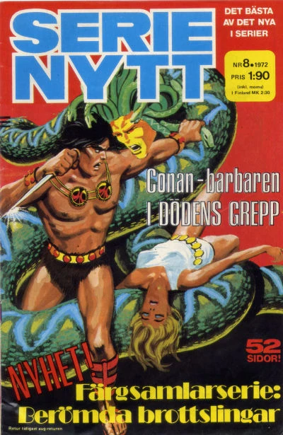 Cover of Conan-barbaren: I Dodens Grepp