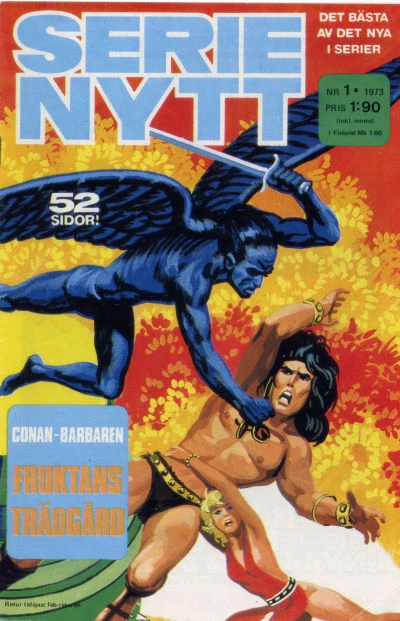 Cover of Conan-Barbaren: Fruktans Tradgard