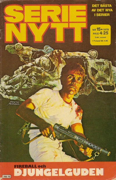 Cover of Fireball och Djungelguden