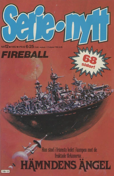 Cover of Fireball: Hamndens Angel