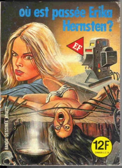 Cover of OU EST PASSÉE ERIKA HERNSTEN?