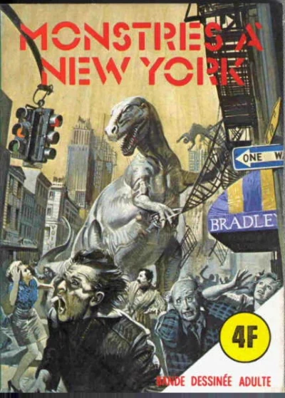 Cover of MONSTRES Á NEW YORK