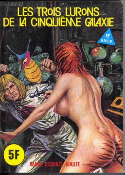 Cover of LES TROIS LURONS DE LA CINQUIÈME GALAXIE