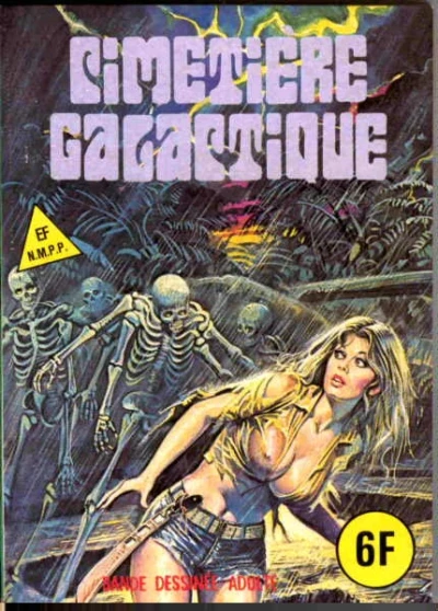 Cover of CIMETIÈRE GALACTIQUE