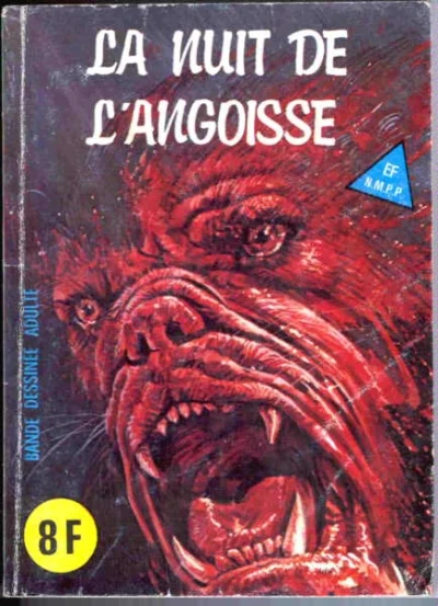 Cover of LA NUIT DE L'ANGOISSE
