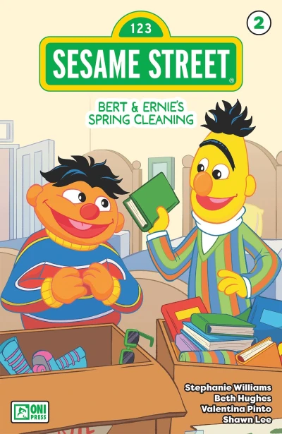 Cover of Bert & Ernie's Spring Cleaning