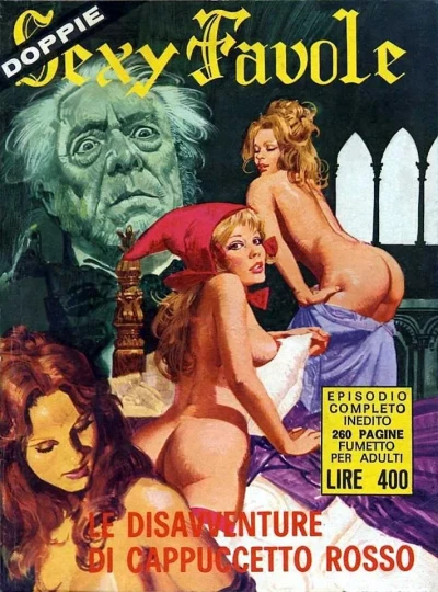 Cover of Le disavventure di Cappuccetto Rosso