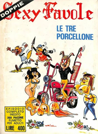 Cover of Le tre porcellone