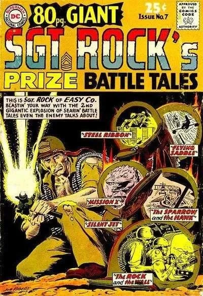 Cover of Sgt. Rock's Prize Battle Tales