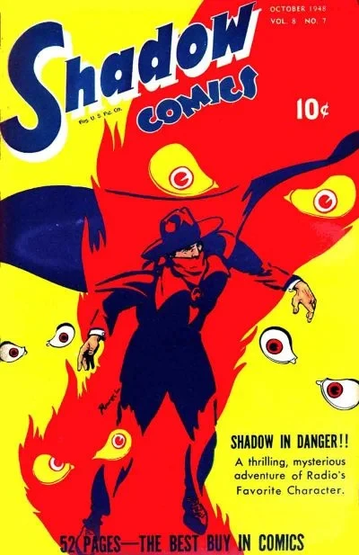 Cover of The Shadow in Danger!