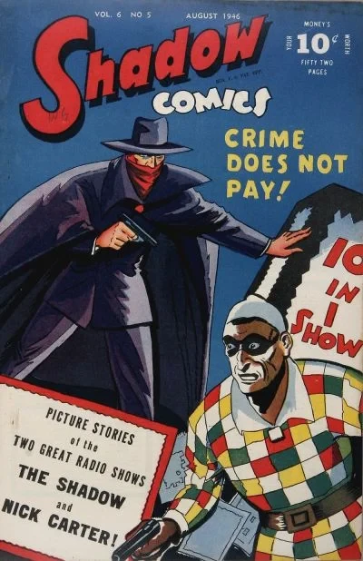Cover of The Shadow Uncovers the Harlequin
