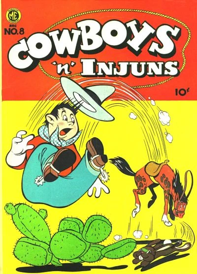 Cover of Cowboys 'n' Injuns # 8