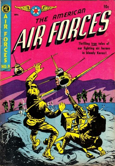 Cover of The American Air Forces #9