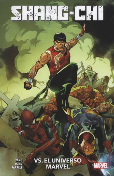 Cover of Shang-Chi vs. el universo Marvel
