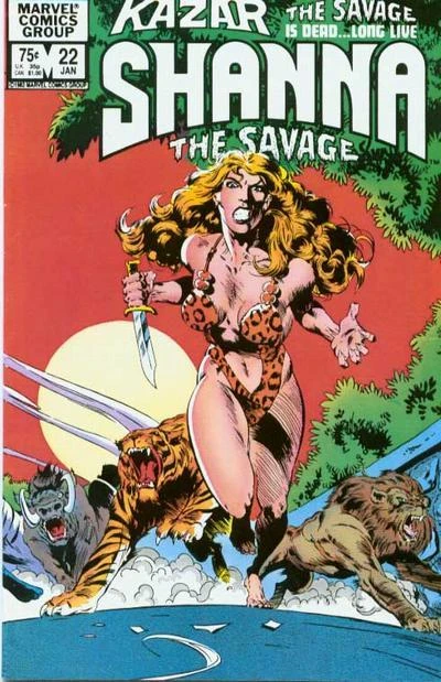 Cover of Shanna The Savage!