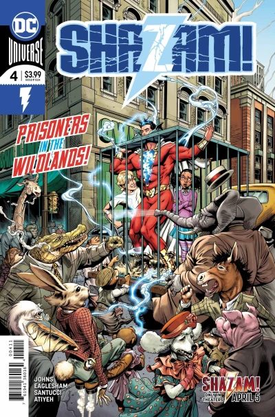 Cover of Shazam! And the Seven Magic Lands! Chapter 4: Into the Wildlands