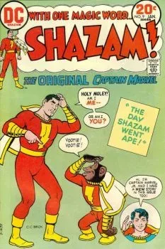 Cover of Worms of the World, Unite! / The Mystery of the Missing Newsstand! / The Day Captain Marvel went Ape!