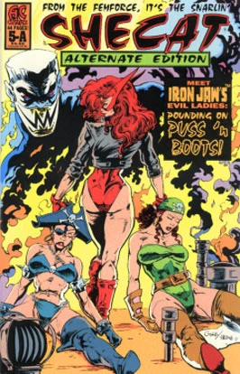 Cover of Iron Jaw Takes Over;  The Glistening Jaws Of Death;  Puss N' Boots;