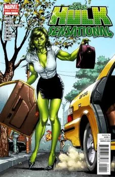Cover of The She-Hulk Story That's A Riff On Christmas Carol; Ladies' Night