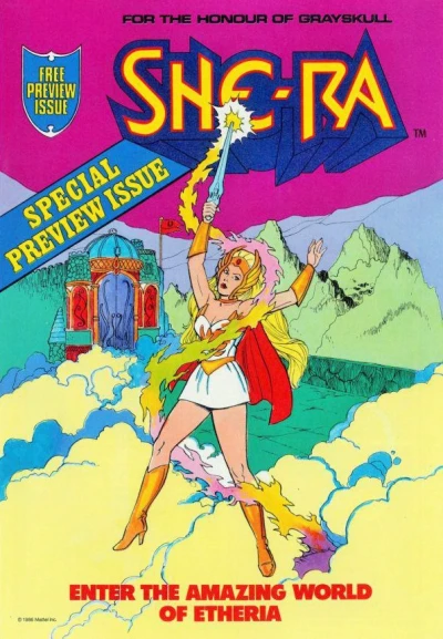Cover of Special Preview Issue - Enter the Amazing World of Etheria
