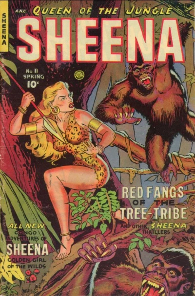 Cover of Red Fangs of the Tree-Tribe
