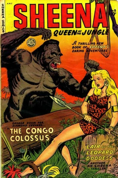 Cover of The Congo Colossus / Lair of the Leopard Goddess