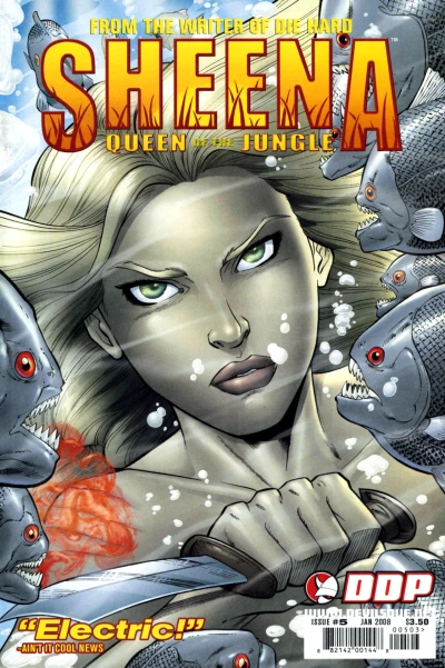 Cover of Sheena Queen of the Jungle