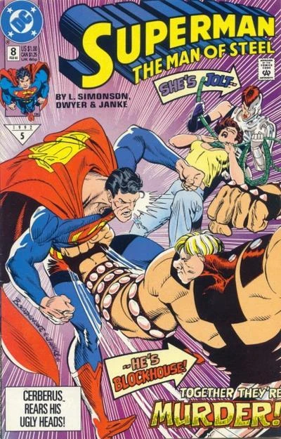 Cover of She's Jolt- -He's Blockhouse! Together They're Murder! : Cerebus Rears His Ugly Heads!