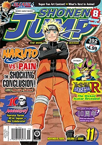Cover of Volume 7, Issue 11 - Naruto vs. Pain: The Shocking Conclusion!