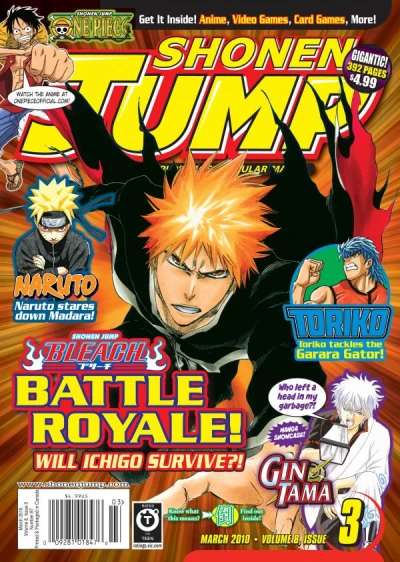 Cover of Volume 8, Issue 3 - Bleach: Battle Royale! Will Ichigo Survive?!