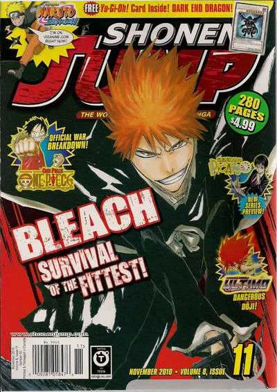 Cover of Volume 8, Issue 11 - Bleach Survival of the Fittest