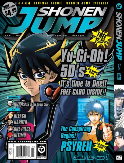 Cover of Yu-Gi-Oh! 5D's It's Time to Duel/The Conspiracy Begins! Psyren