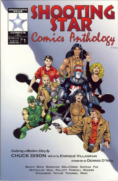 Cover of Shooting Star Comics Anthology