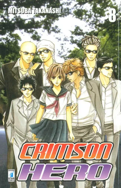 Cover of Crimson hero 8