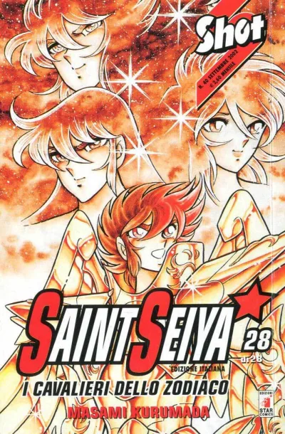 Cover of Saint Seiya: I cavalieri dello zodiaco 28