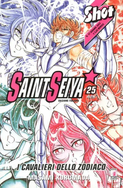 Cover of Saint Seiya: I cavalieri dello zodiaco 25