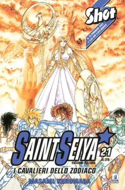 Cover of Saint Seiya: I cavalieri dello zodiaco 21