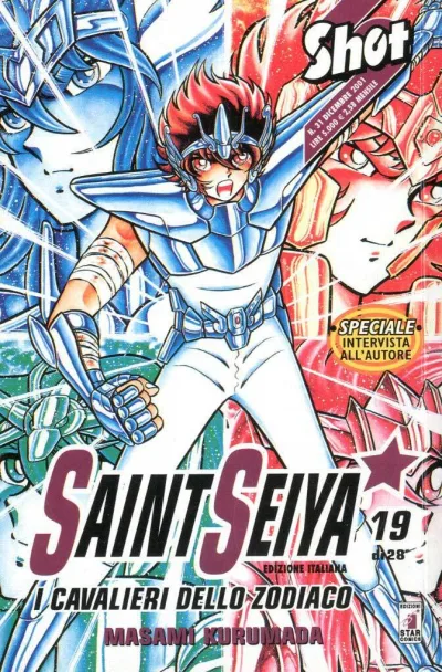 Cover of Saint Seiya: I cavalieri dello zodiaco 19
