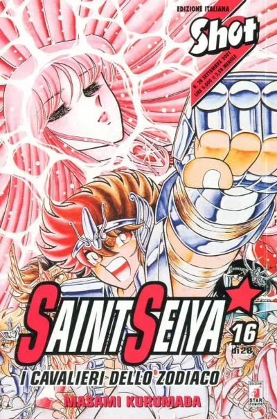 Cover of Saint Seiya: I cavalieri dello zodiaco 16