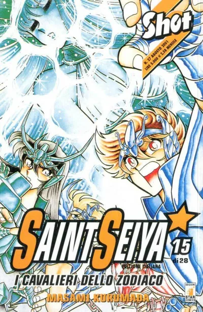 Cover of Saint Seiya: I cavalieri dello zodiaco 15