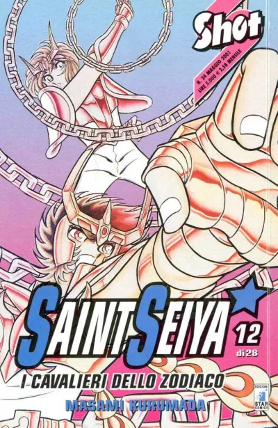 Cover of Saint Seiya: I cavalieri dello zodiaco 12