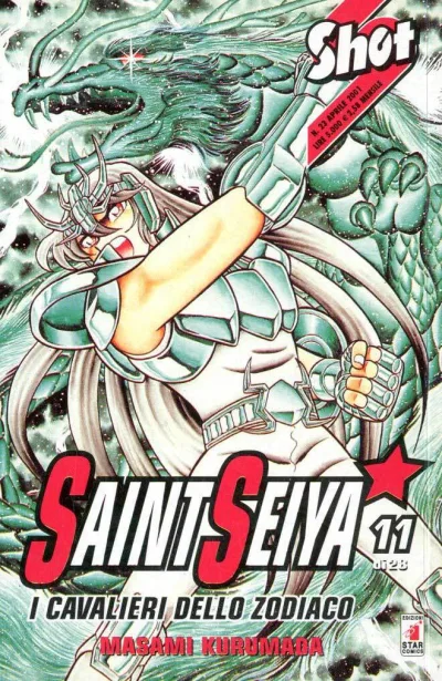 Cover of Saint Seiya: I cavalieri dello zodiaco 11