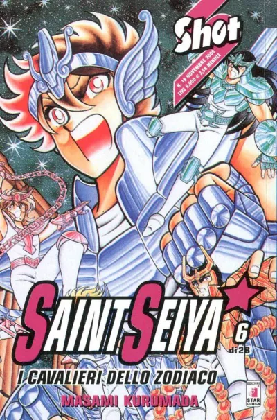 Cover of Saint Seiya: I cavalieri dello zodiaco 6