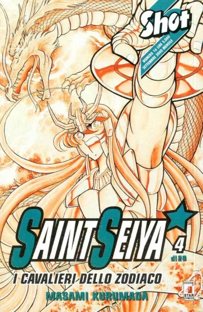 Cover of Saint Seiya: I cavalieri dello zodiaco 4