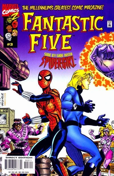 Cover of Side by Side With Spider-Girl!
